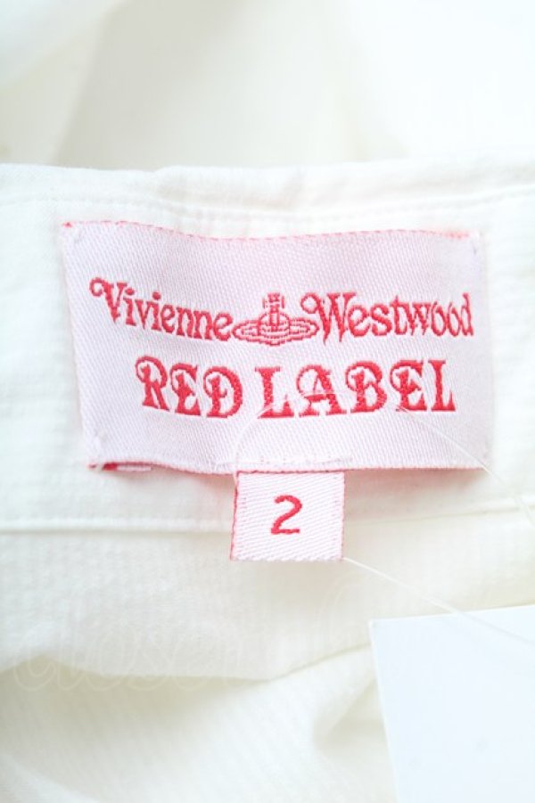 画像5: ヴィヴィアンウエストウッド 中古 / タイ付キシャツ 2 白  S-26-02-25-036-bl-AS-ZS (5)