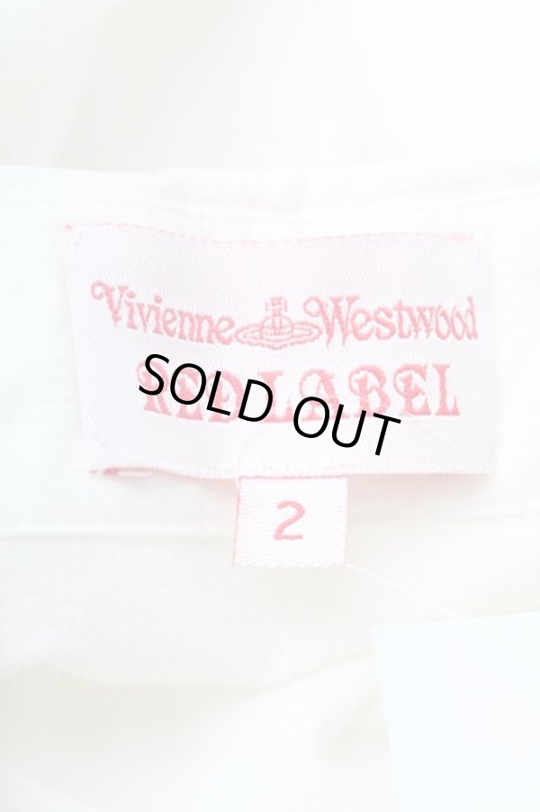 画像5: ヴィヴィアンウエストウッド 中古 / タイ付キシャツ 2 白  S-26-02-25-036-bl-AS-ZS (5)