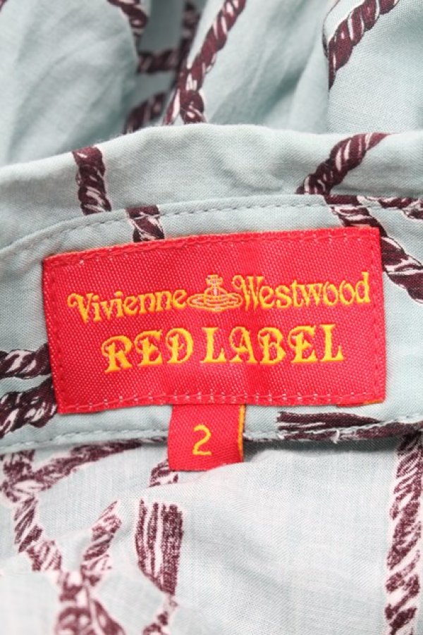 画像5: ヴィヴィアンウエストウッド 中古 / スウィンキングパグブラウス 2 グリーン  S-26-02-25-037-to-AS-ZS (5)