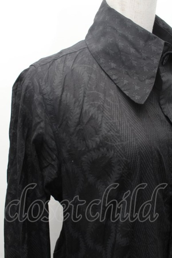 画像4: ANGLOMANIA 中古 / スクイグルシャツ S 黒  S-26-02-25-039-bl-AS-ZS (4)