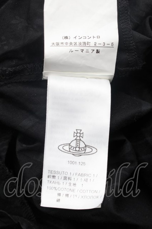 画像6: ANGLOMANIA 中古 / スクイグルシャツ S 黒  S-26-02-25-039-bl-AS-ZS (6)