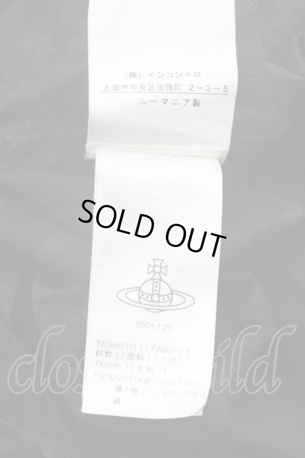 画像6: ANGLOMANIA 中古 / スクイグルシャツ S 黒  S-26-02-25-039-bl-AS-ZS (6)