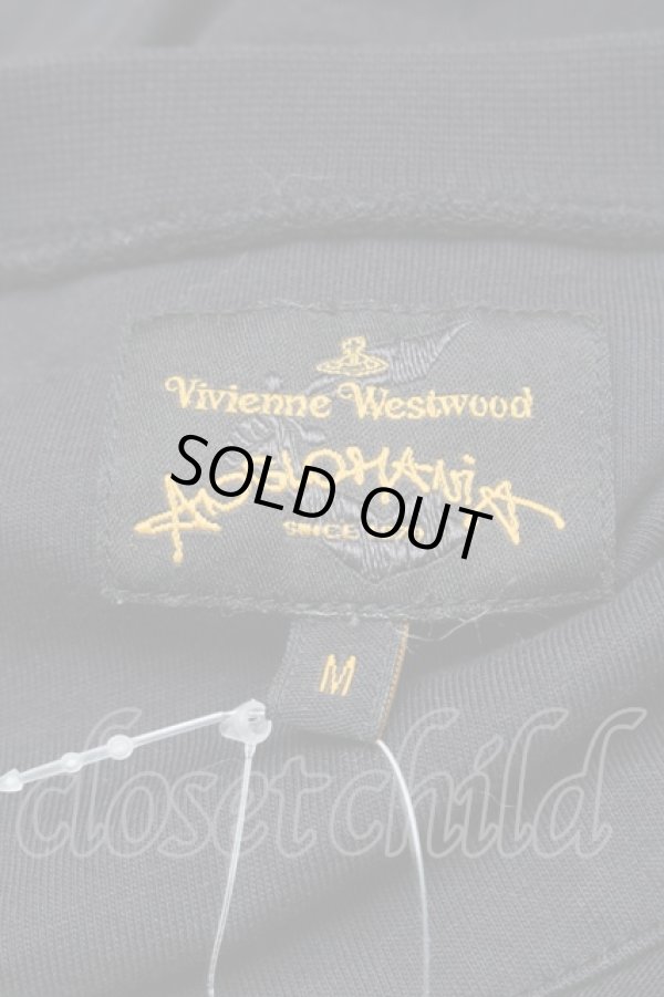 画像4: ANGLOMANIA 中古 / "UNIVERSITY OF PEACE" Tシャツ M 黒ｘ赤  S-26-02-25-041-ts-HR-ZS (4)