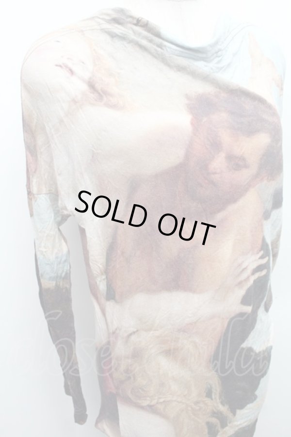 画像3: ANGLOMANIA 中古 / ルーベンスカットソー M サックス  S-26-02-25-042-to-AS-ZH (3)