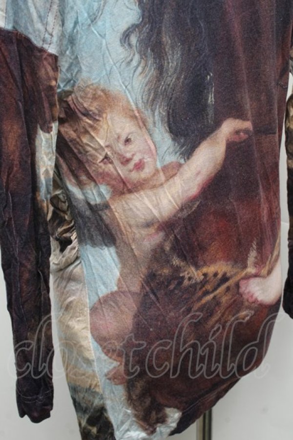 画像4: ANGLOMANIA 中古 / ルーベンスカットソー M サックス  S-26-02-25-042-to-AS-ZS (4)