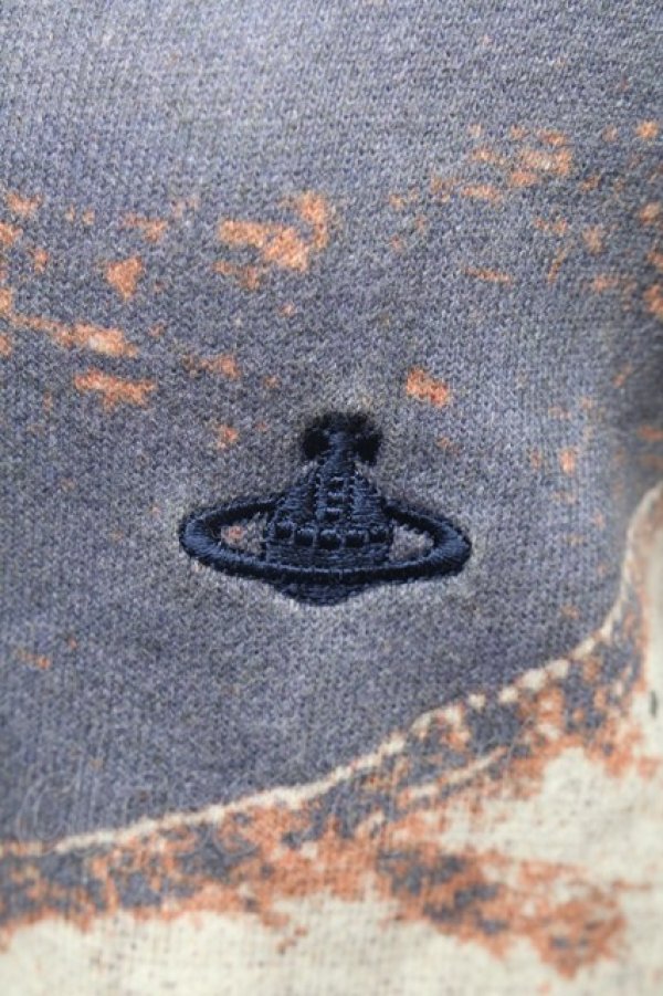 画像4: ヴィヴィアンウエストウッド 中古 / ユニオンジャック半袖スウェット 2 赤ｘ青  S-26-02-25-044-to-AS-ZS (4)