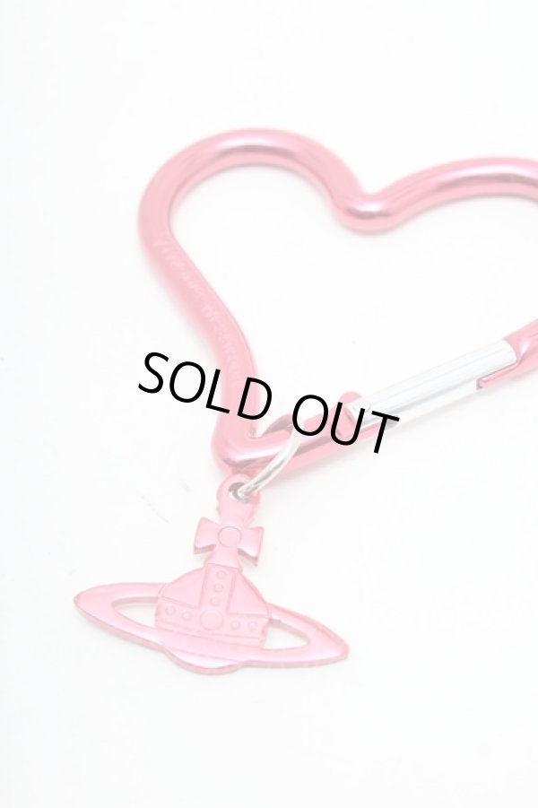 画像2: ヴィヴィアンウエストウッド 中古 / オーブハートカラビナ  赤  S-26-02-25-008-gd-AS-ZS (2)