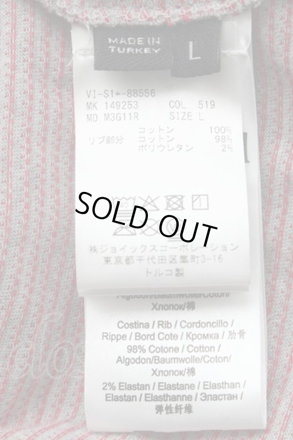 画像6: ヴィヴィアンウエストウッド 中古 / EVOLUTION OF MAN Tシャツ  グレーｘ赤  S-26-02-25-054-ts-AS-ZS (6)