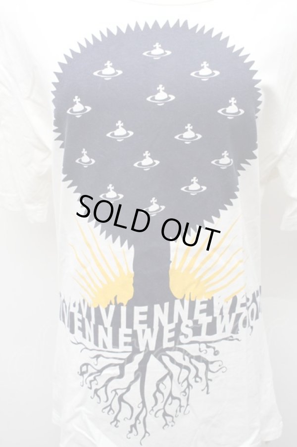 画像3: ヴィヴィアンウエストウッド MAN 中古 / プリントTシャツ S 白  S-26-02-25-055-ts-AS-ZS (3)