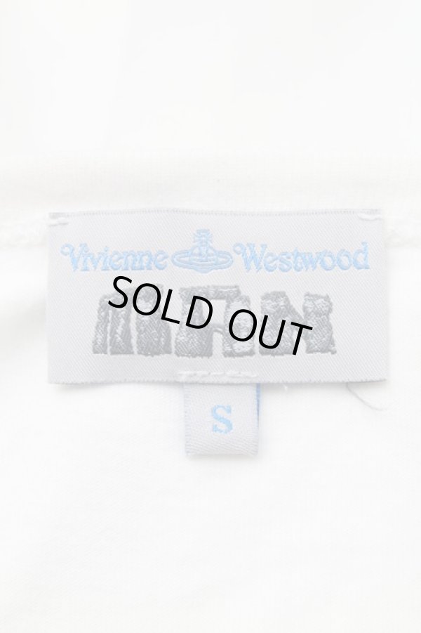 画像4: ヴィヴィアンウエストウッド MAN 中古 / プリントTシャツ S 白  S-26-02-25-055-ts-AS-ZS (4)