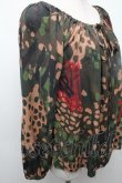 画像3: ヴィヴィアンウエストウッド 中古 / カモフラージュ柄シャーリングカットソー 36 マルチ  S-26-02-25-057-to-HR-ZS (3)