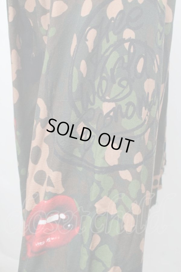 画像4: ヴィヴィアンウエストウッド 中古 / カモフラージュ柄シャーリングカットソー 36 マルチ  S-26-02-25-057-to-HR-ZS (4)