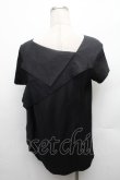 画像2: ヴィヴィアンウエストウッド 中古 / 変形カットソー 2 黒  S-26-02-25-059-to-AS-ZS (2)
