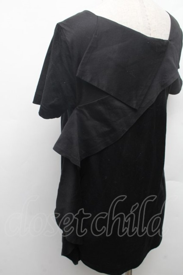 画像3: ヴィヴィアンウエストウッド 中古 / 変形カットソー 2 黒  S-26-02-25-059-to-AS-ZS (3)