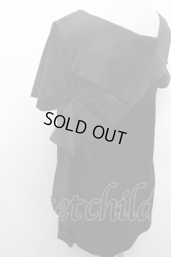 画像3: ヴィヴィアンウエストウッド 中古 / 変形カットソー 2 黒  S-26-02-25-059-to-AS-ZS (3)