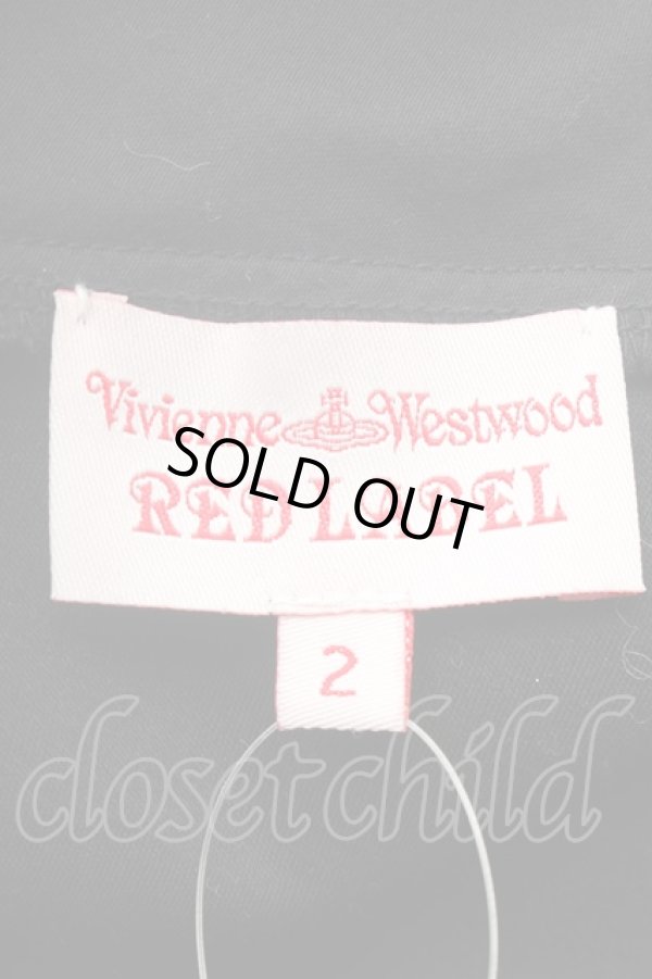 画像4: ヴィヴィアンウエストウッド 中古 / 変形カットソー 2 黒  S-26-02-25-059-to-AS-ZS (4)