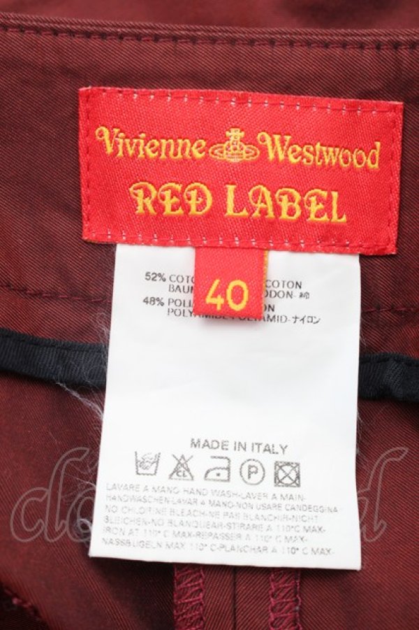 画像4: ヴィヴィアンウエストウッド 中古 / ワイドパンツ 40 オレンジブラウン  S-26-02-25-060-pa-AS-ZS (4)