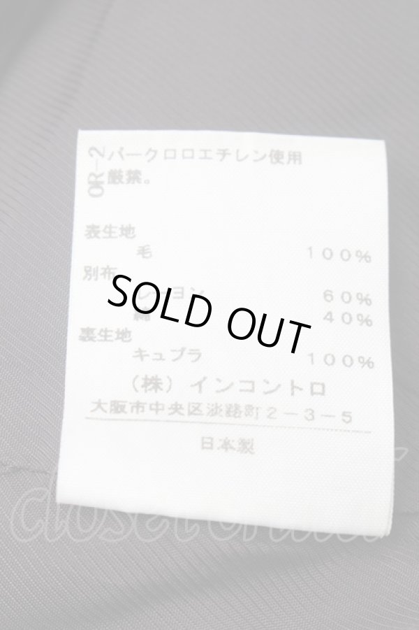 画像5: ヴィヴィアンウエストウッド 中古 / ウールショートパンツ 1 黒  S-26-02-25-061-pa-AS-ZS (5)