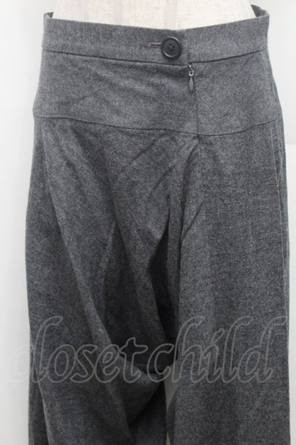 画像3: ヴィヴィアンウエストウッド 中古 / ウールサルエルパンツ 02 グレー  S-26-02-25-063-pa-AS-ZS (3)
