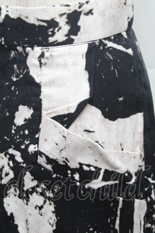 画像4: ANGLOMANIA 中古 //タイトスカート 40 黒ｘ白  S-26-02-25-064-sk-AS-ZS (4)