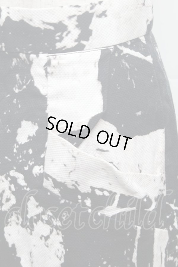 画像4: ANGLOMANIA 中古 //タイトスカート 40 黒ｘ白  S-26-02-25-064-sk-AS-ZS (4)