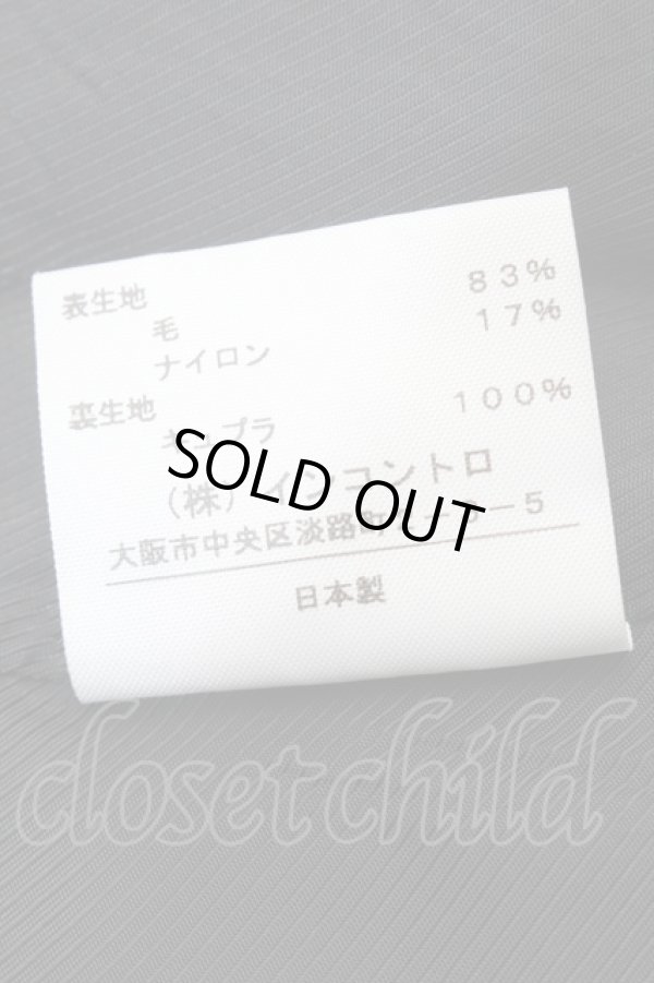 画像5: ANGLOMANIA 中古 / タータンチェック変形ワンピース 38 グレー  S-26-02-25-065-op-AS-ZS (5)
