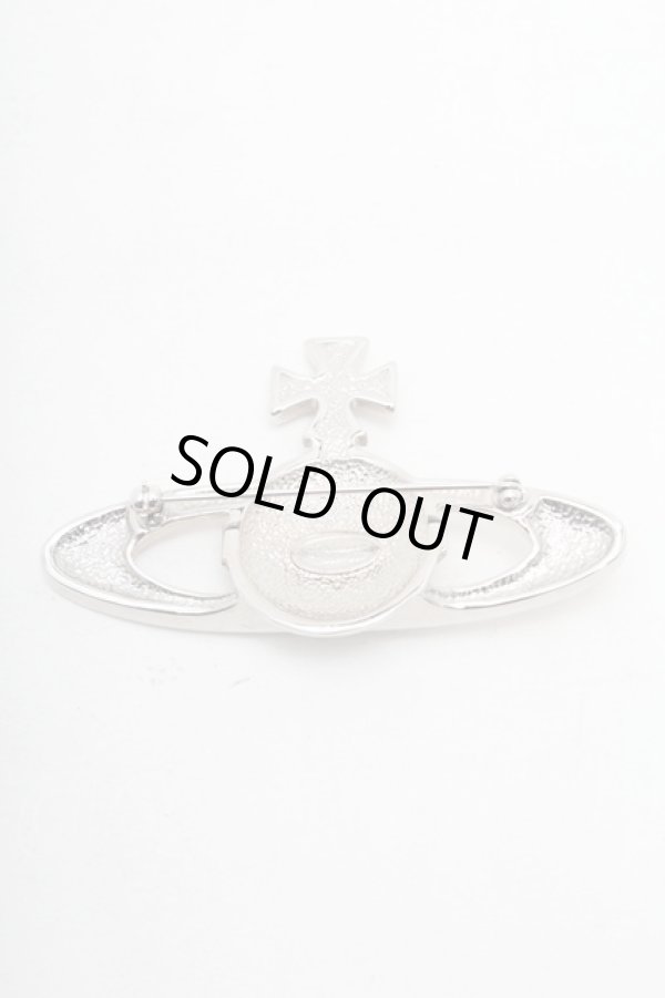 画像2: ヴィヴィアンウエストウッド 中古 / ネオバスレリーフブローチ  オフｘピンク  S-26-02-25-016-ac-AS-ZS (2)