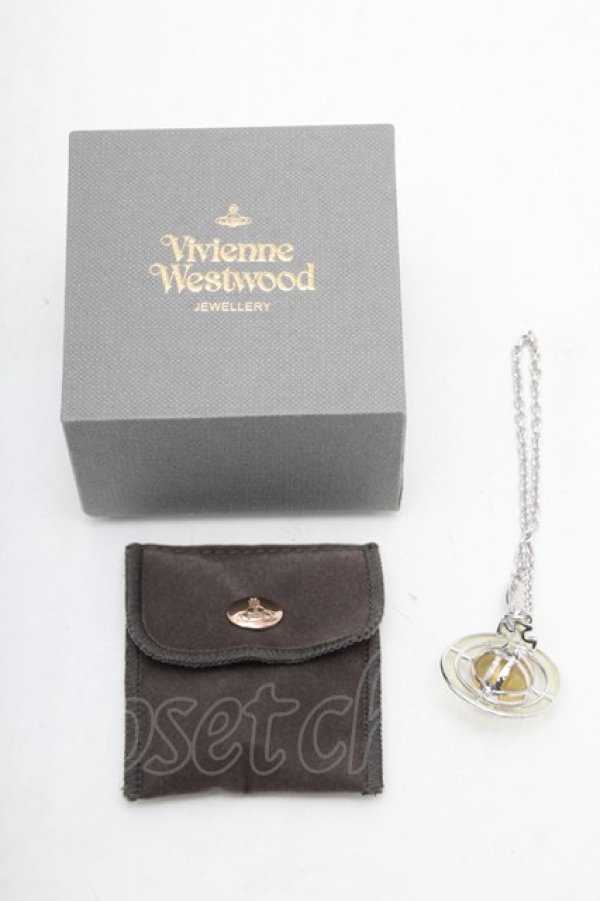 画像4: ヴィヴィアンウエストウッド 中古 / 3Dオーブブレスレット  シルバー  S-26-02-25-017-ac-AS-ZS (4)