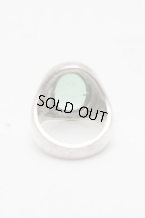 画像3: ヴィヴィアンウエストウッド 中古 / カボションリング XS シルバーｘグリーン  S-26-02-25-023-rg-AS-ZS (3)