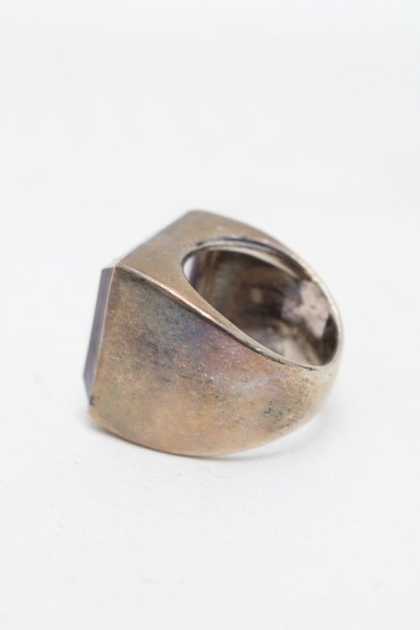 画像3: ヴィヴィアンウエストウッド 中古 / スクエアオーブリング XS シルバーｘ紫  S-26-02-25-024-rg-AS-ZS (3)