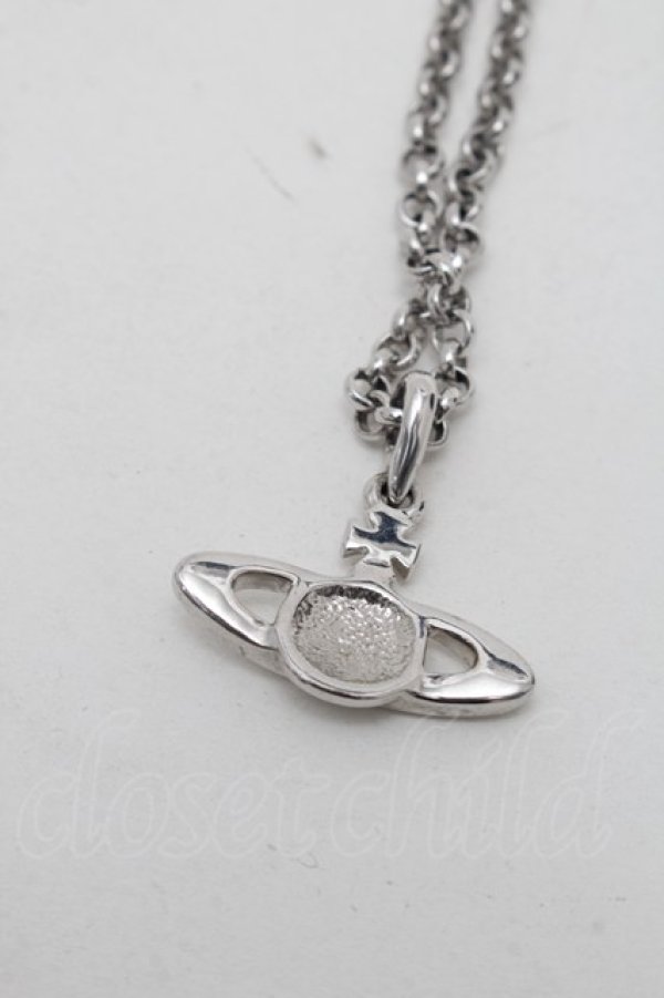 画像3: ヴィヴィアンウエストウッド 中古 / ミニバスレリーフネックレス  シルバー  S-26-02-25-026-ac-AS-ZS (3)