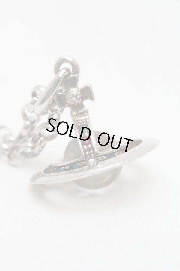 画像2: ヴィヴィアンウエストウッド 中古 / プチオーブネックレス  シルバー  S-26-02-25-027-nl-AS-ZS (2)