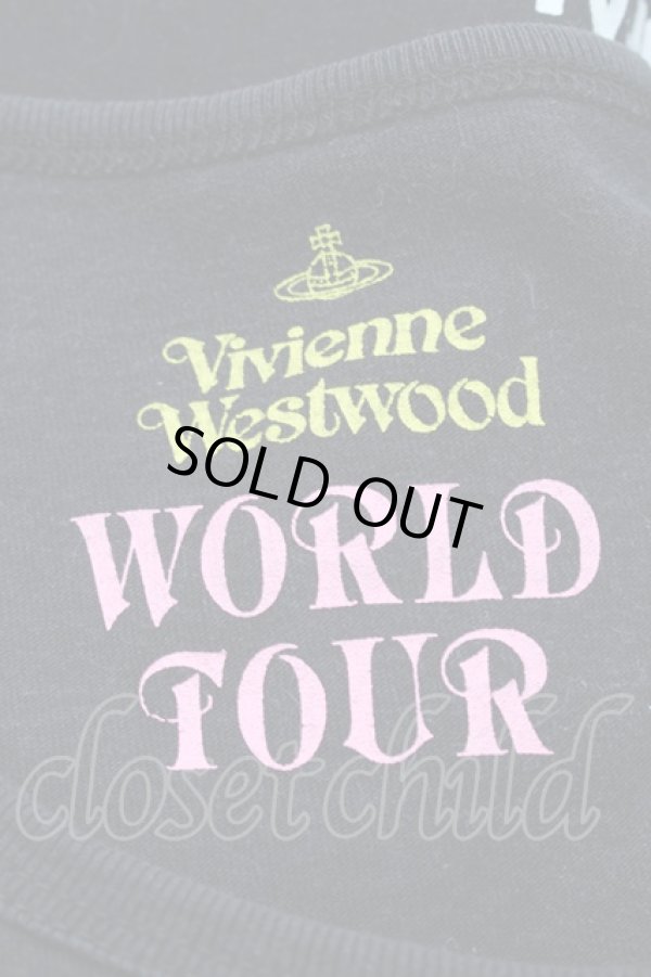 画像3: ヴィヴィアンウエストウッド 中古 / リッププリントTシャツ  黒  S-26-03-08-021-to-AS-ZS (3)