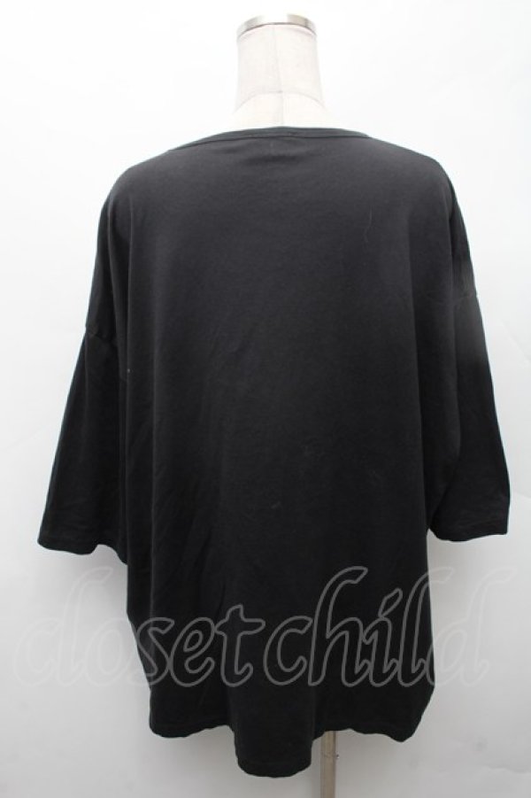 画像2: ヴィヴィアンウエストウッド 中古 / ラビットフレームTシャツ  黒  S-26-03-08-022-to-AS-ZS (2)