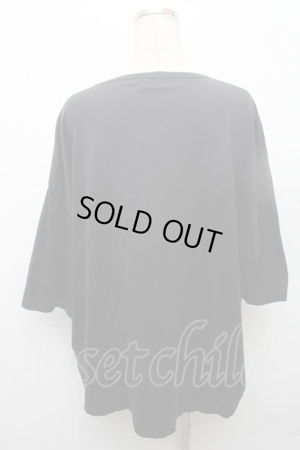 画像2: ヴィヴィアンウエストウッド 中古 / ラビットフレームTシャツ  黒  S-26-03-08-022-to-AS-ZS (2)