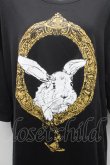 画像3: ヴィヴィアンウエストウッド 中古 / ラビットフレームTシャツ  黒  S-26-03-08-022-to-AS-ZS (3)