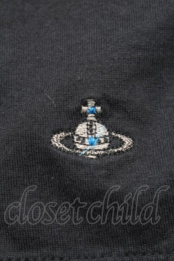 画像4: ヴィヴィアンウエストウッド 中古 / ラビットフレームTシャツ  黒  S-26-03-08-022-to-AS-ZS (4)