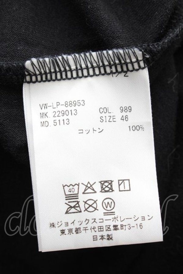 画像4: ヴィヴィアンウエストウッド MAN 中古 / BUY LESS CHOOSE WELL Tシャツ 46 黒  S-26-03-08-024-to-AS-ZS (4)