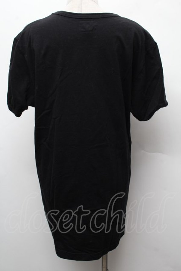 画像2: ANGLOMANIA 中古 / TS/CHAOS Tシャツ XL 黒  S-26-03-08-025-ts-AS-ZS (2)