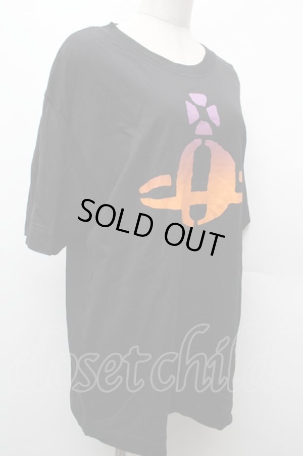 画像3: ヴィヴィアンウエストウッド MAN 中古 / MUD ORBTシャツ 48 黒  S-26-03-08-026-ts-AS-ZS (3)