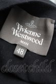 画像4: ヴィヴィアンウエストウッド MAN 中古 / MUD ORBTシャツ 48 黒  S-26-03-08-026-ts-AS-ZS (4)