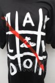 画像3: ヴィヴィアンウエストウッド MAN 中古 / NOUGHTS AND CROSSES MANリラックスTシャツ 46 黒  S-26-03-08-027-ts-AS-ZS (3)