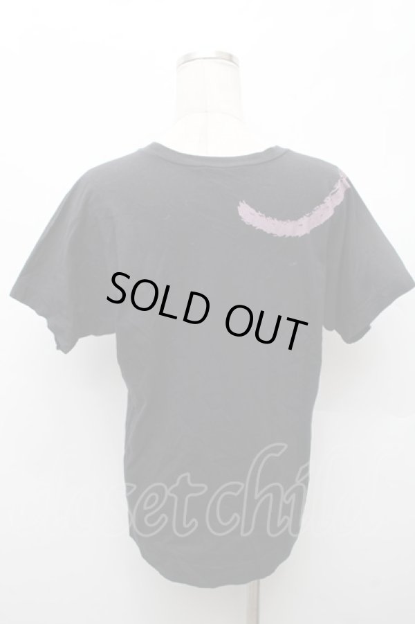 画像2: ヴィヴィアンウエストウッド 中古 / キャットオーブプリントTシャツ 2 黒  S-26-03-08-028-to-HR-ZS (2)