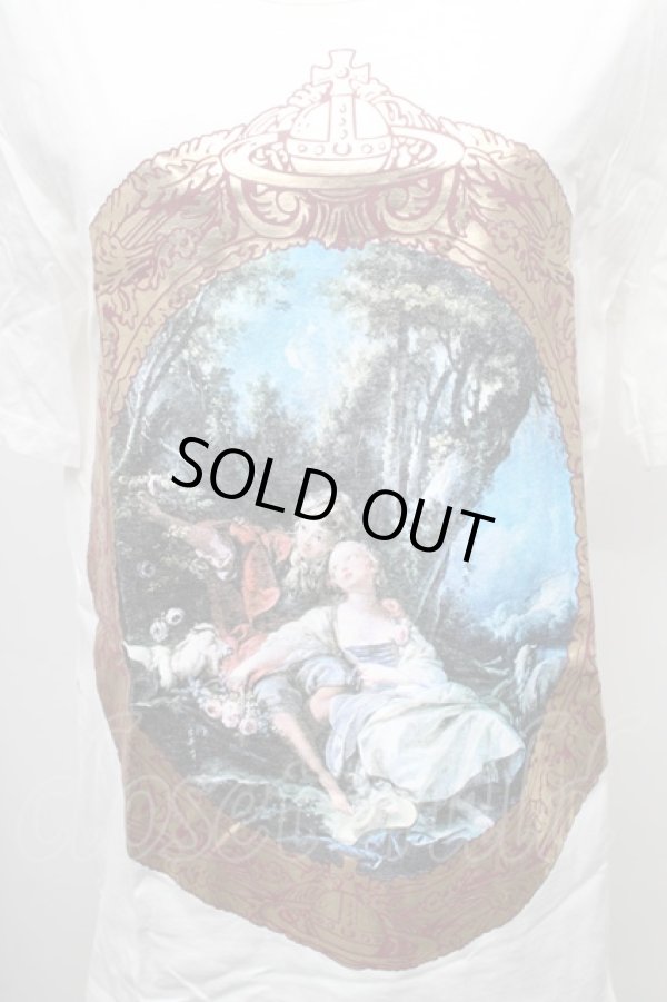 画像3: ヴィヴィアンウエストウッド MAN 中古 / ブーシェTシャツ 44 白  S-26-03-08-004-ts-AS-ZS (3)