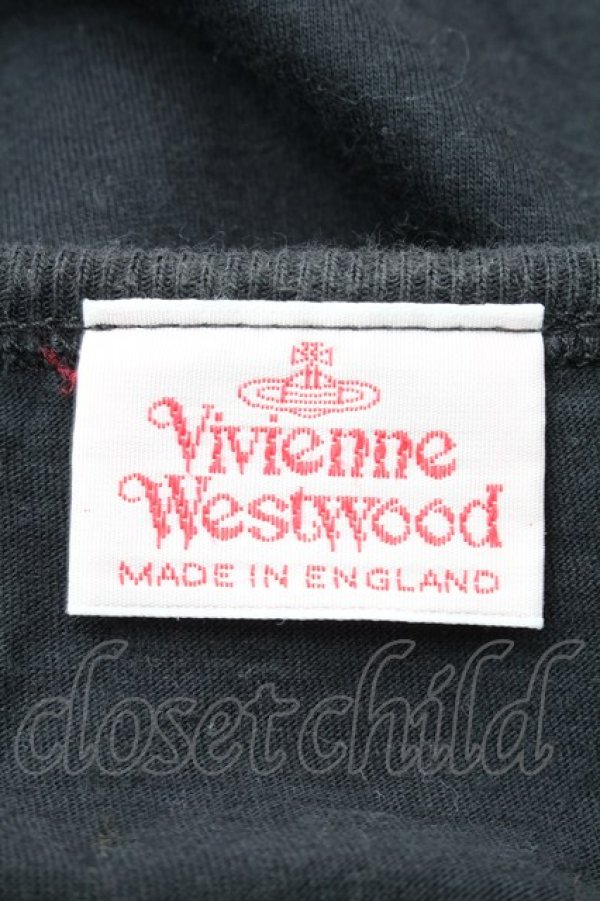 画像4: ヴィヴィアンウエストウッド 中古 / プッティ額縁 Tシャツ  黒  S-26-03-08-029-ts-AS-ZS (4)