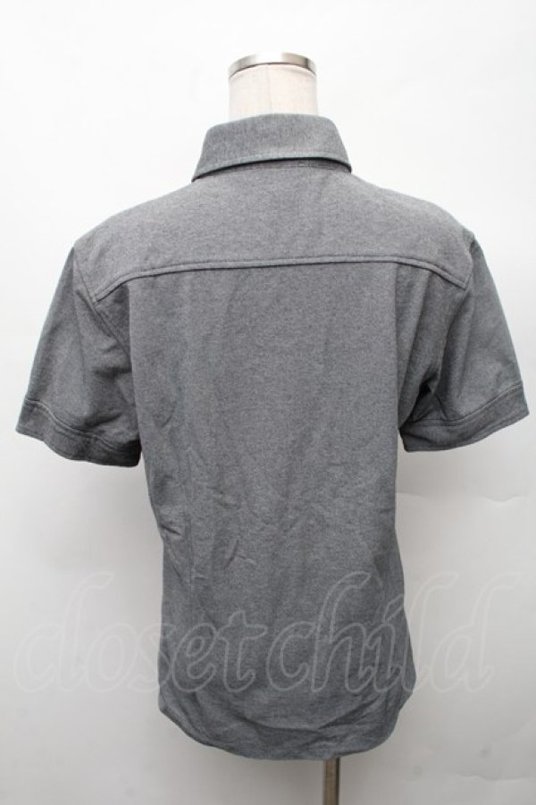 画像2: ヴィヴィアンウエストウッド MAN 中古 / オーブ刺繍ポロシャツ 46 グレー  S-26-03-08-033-ts-HR-ZS (2)