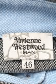 画像4: ヴィヴィアンウエストウッド MAN 中古 / オーブ刺繍ポロシャツ 46 グレー  S-26-03-08-033-ts-HR-ZS (4)