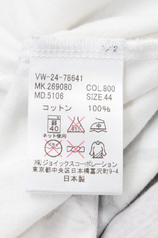 画像5: ヴィヴィアンウエストウッド MAN 中古 / ブーシェTシャツ 44 白  S-26-03-08-004-ts-AS-ZS (5)
