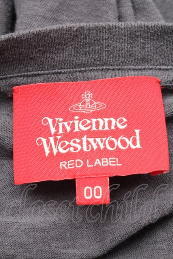 画像5: ヴィヴィアンウエストウッド 中古 / TS/タイガープリントTシャツ 00 グレー  S-26-03-08-039-ts-AS-ZS (5)