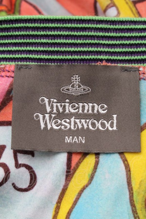 画像5: ヴィヴィアンウエストウッド 中古 / SNAKES AND LADDERS エレファントTシャツ  マルチ  S-26-03-08-040-to-AS-ZS (5)